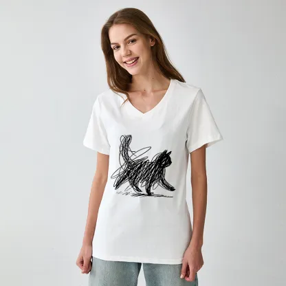 Tokyo-Tiger Minimalist Cat Art Classic T-Shirt