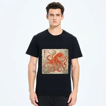 Tokyo-Tiger Octopus Sage Classic T-Shirt