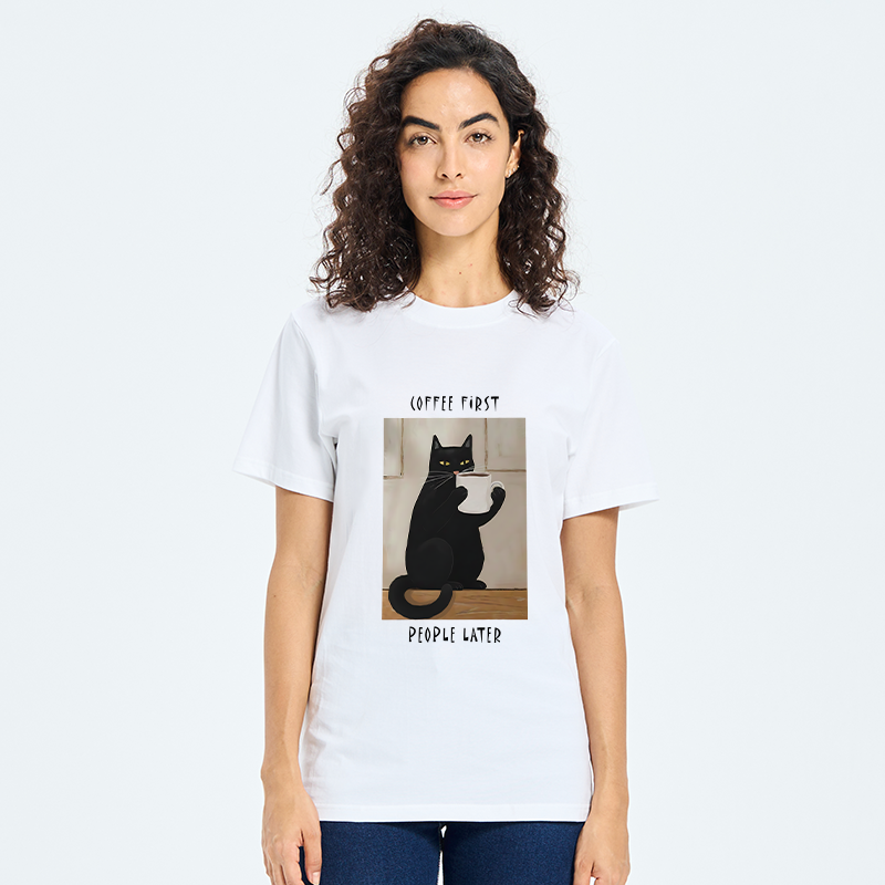 Tokyo-Tiger Drink Coffee First Classic T-Shirt