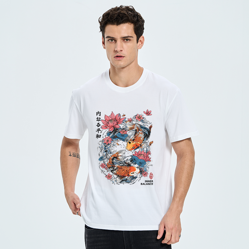 Tokyo-Tiger Koi Serenity Classic T-Shirt