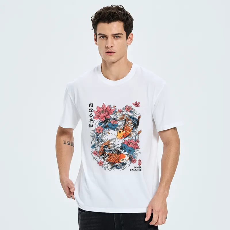 Tokyo-Tiger Koi Serenity Classic T-Shirt