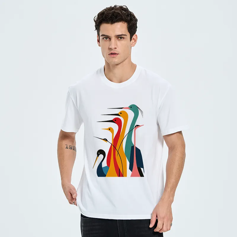 Tokyo-Tiger Various Types Of Cranes Classic T-Shirt