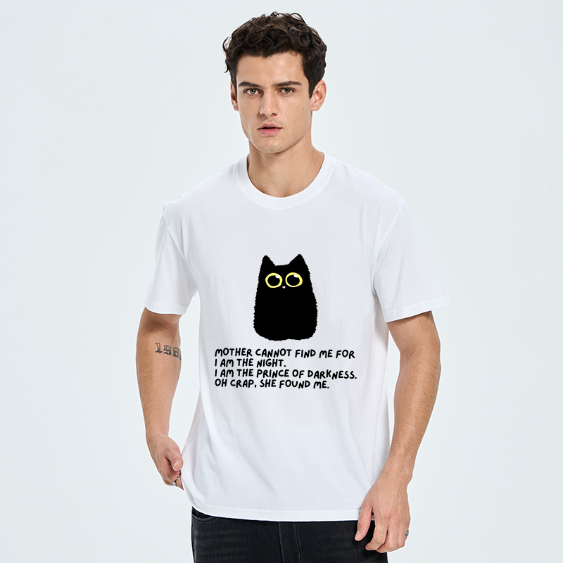 Tokyo-Tiger Playing Hide-and-seek With A Black Cat Classic T-Shirt