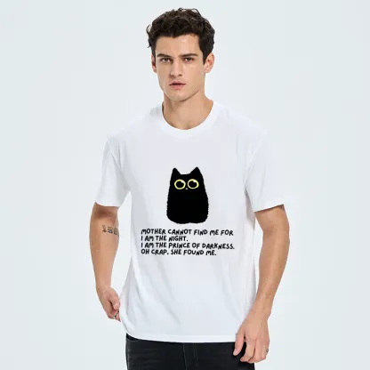 Tokyo-Tiger Playing Hide-and-seek With A Black Cat Classic T-Shirt