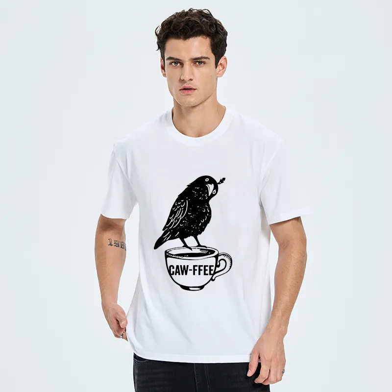 Tokyo-Tiger Caw-ffee Classic T-Shirt
