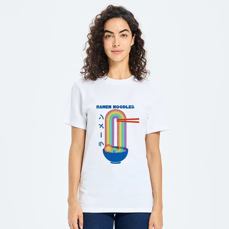 Tokyo-Tiger Ramen Rainbow Classic T-Shirt