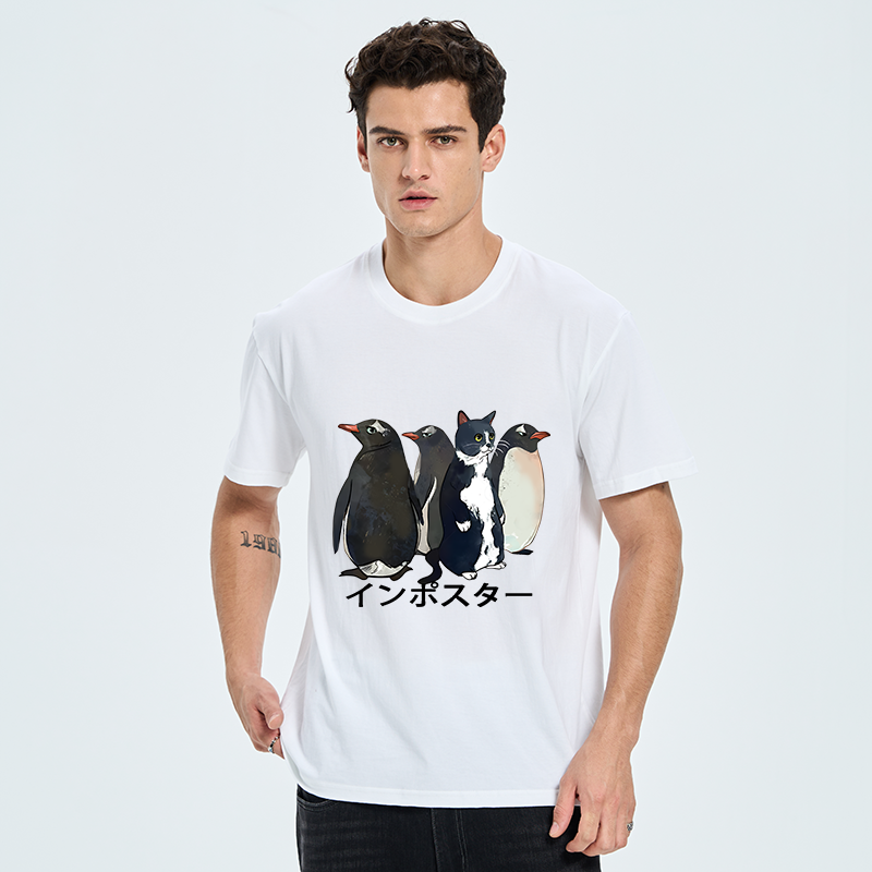 Tokyo-Tiger Imposter Among Penguins Classic T-Shirt