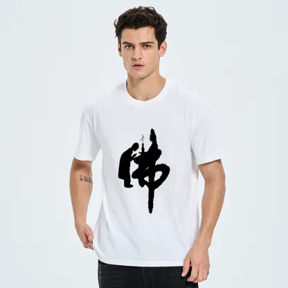 Tokyo-Tiger Buddha Kanji Classic T-Shirt