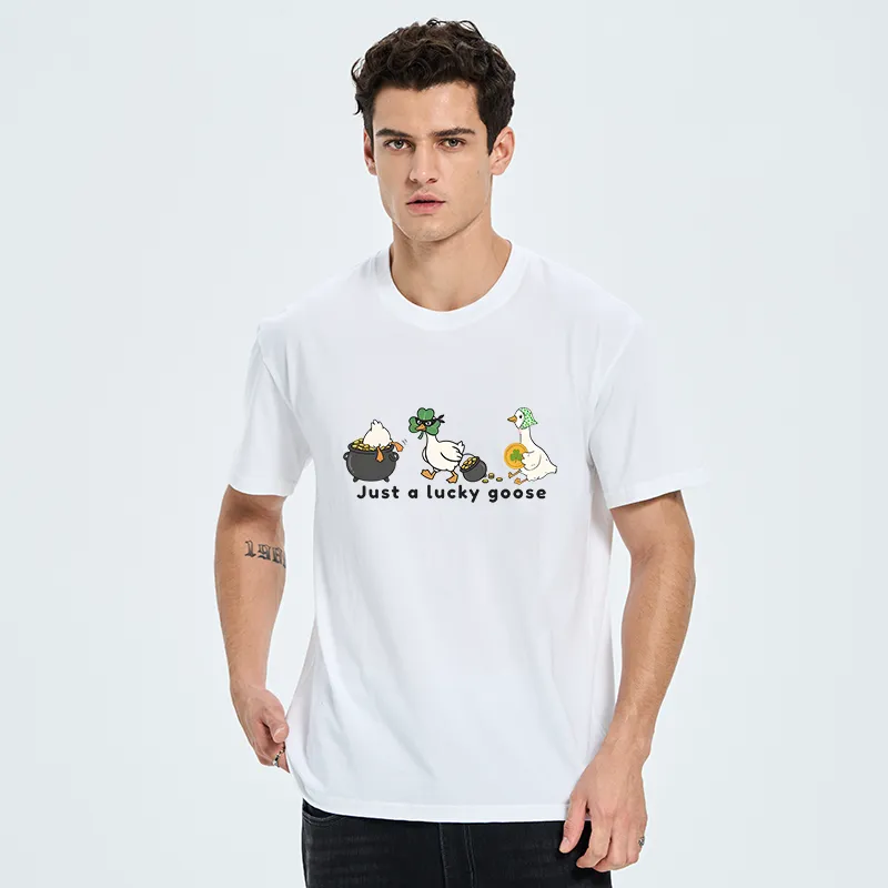 Tokyo-Tiger Just A Lucky Goose Meme Classic T-Shirt