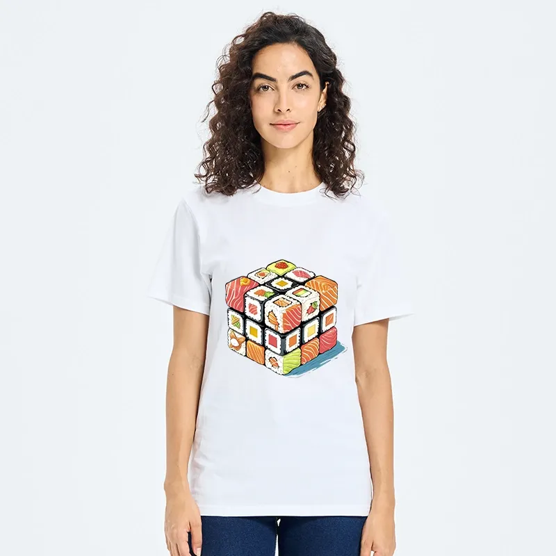 Tokyo-Tiger Sushi Rubik's Cube Classic T-Shirt