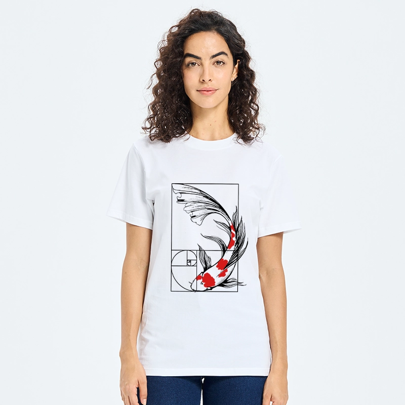 Tokyo-Tiger Golden Ratio Koi Classic T-Shirt