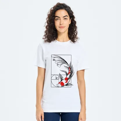 Tokyo-Tiger Golden Ratio Koi Classic T-Shirt
