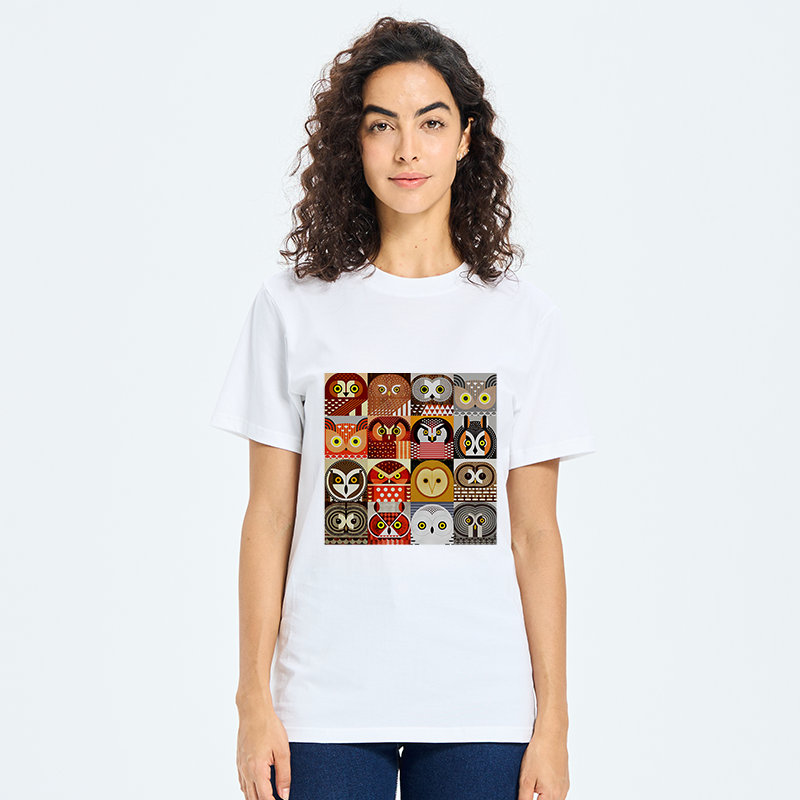 Tokyo-Tiger All Kinds Of Owls Classic T-Shirt
