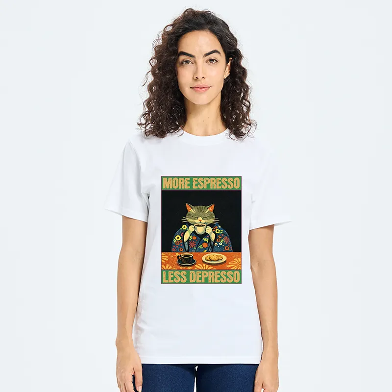 Tokyo-Tiger Cat Tasting Coffee Japan Classic T-Shirt