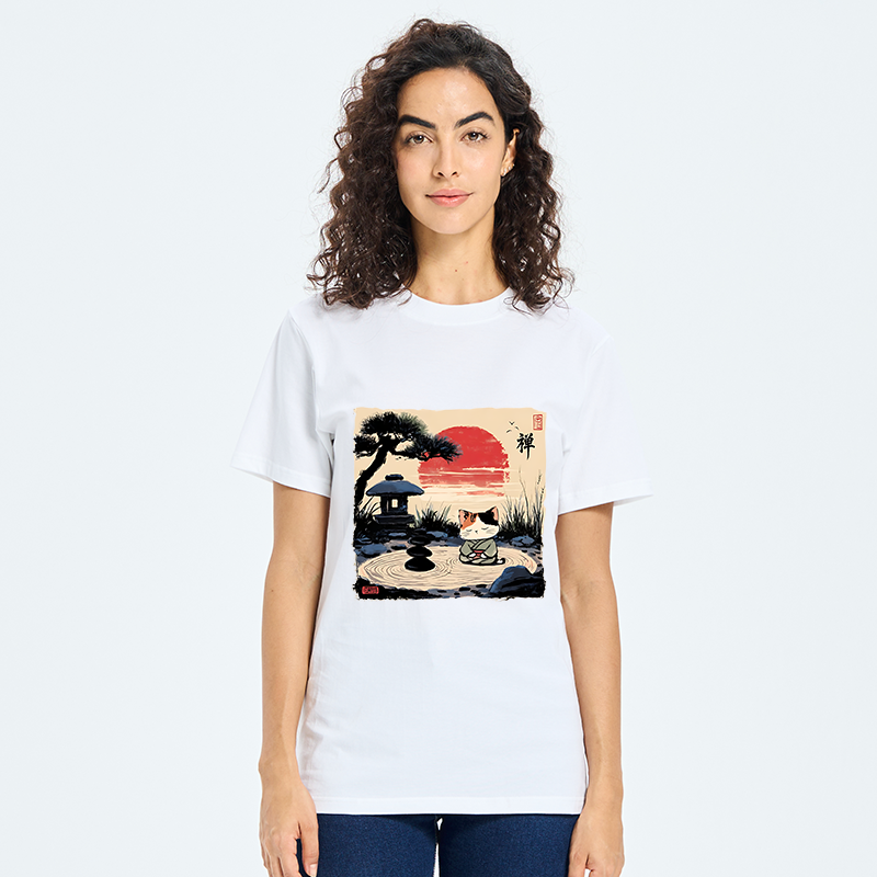 Tokyo-Tiger Zen-like Scenery Classic T-Shirt