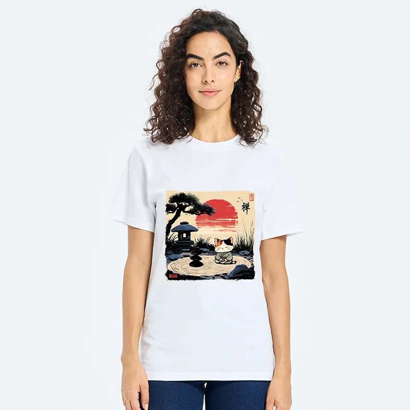 Tokyo-Tiger Zen-like Scenery Classic T-Shirt