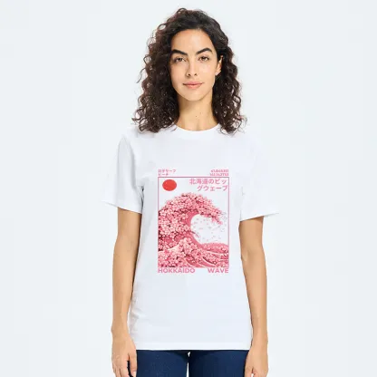 Tokyo-Tiger Sakura Wave Classic T-Shirt