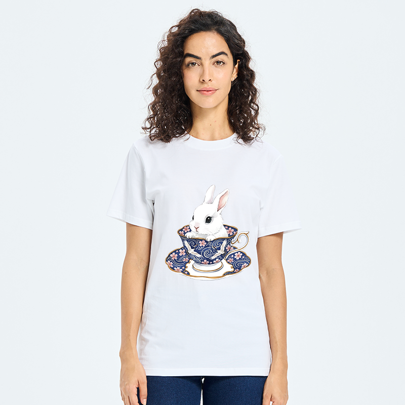 Tokyo-Tiger Cute Rabbit Tea Set Classic T-Shirt