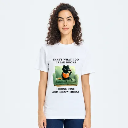 Tokyo-Tiger Cat That Reads And Drinks Classic T-Shirt