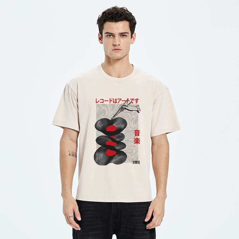 Tokyo-Tiger Vintage Japanese Music Washed T-Shirt