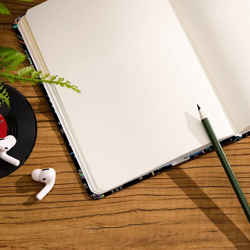 Tokyo-Tiger Tokyo Subway Map Black Notebook