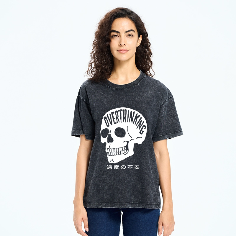 Tokyo-Tiger Excessive Anxiety Washed T-Shirt