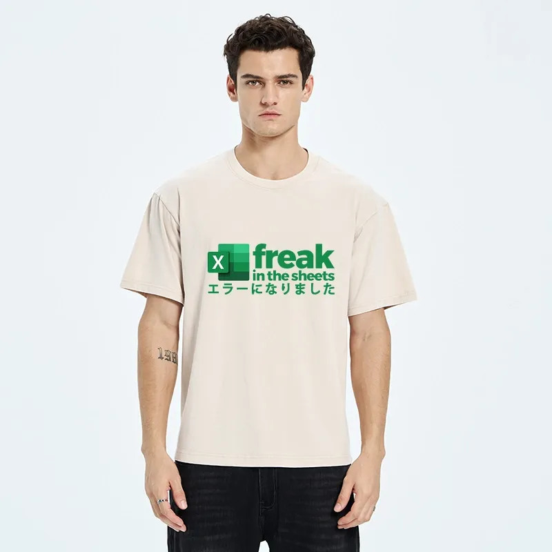 Tokyo-Tiger Freak In The Sheets Washed T-Shirt