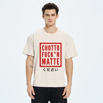 Tokyo-Tiger Japanese Chotto Matte Washed T-Shirt
