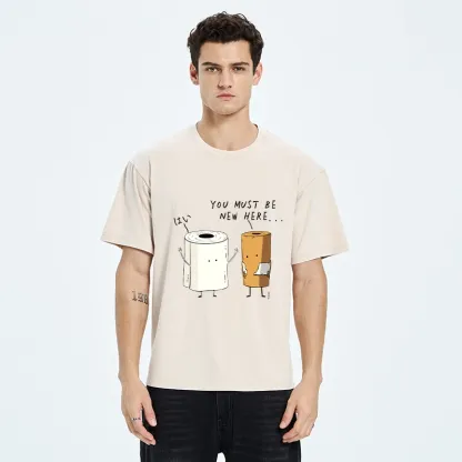 Tokyo-Tiger You Must Be A New Employee Washed T-Shirt