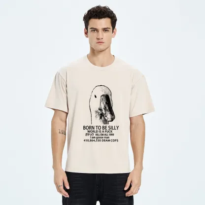 Tokyo-Tiger Born To Be Silly Washed T-Shirt