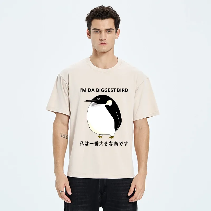 Tokyo-Tiger I Am The Biggest Bird Washed T-Shirt