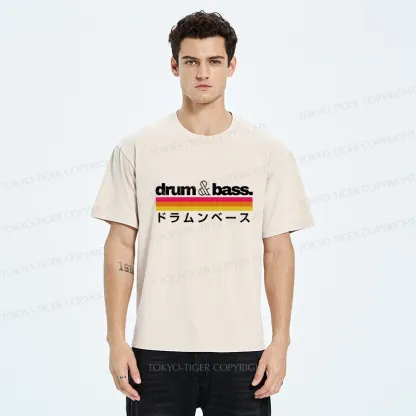 Tokyo-Tiger Japan Drum And Bass Washed T-Shirt