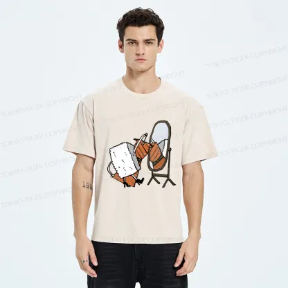 Tokyo-Tiger How About This Skirt Washed T-Shirt