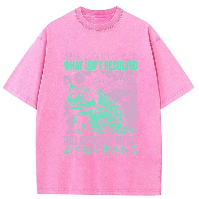 Tokyo-Tiger What Ist Resolved Forg Washed T-Shirt