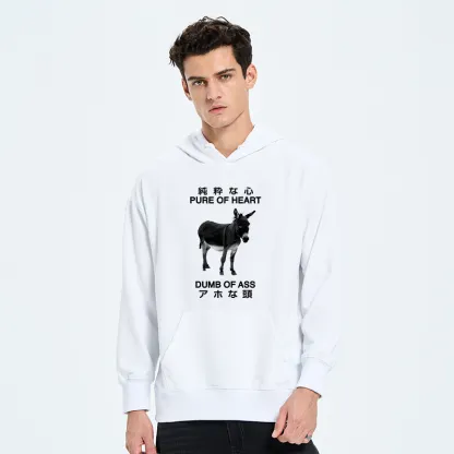 Tokyo-Tiger Pure Of Heart Dumb Of Ass Classic Hoodie