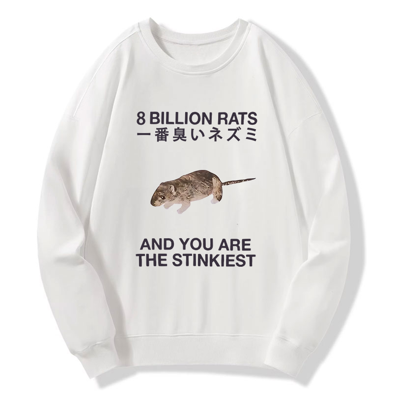 Tokyo-Tiger World's Stinkiest Rat Classic Sweatshirt