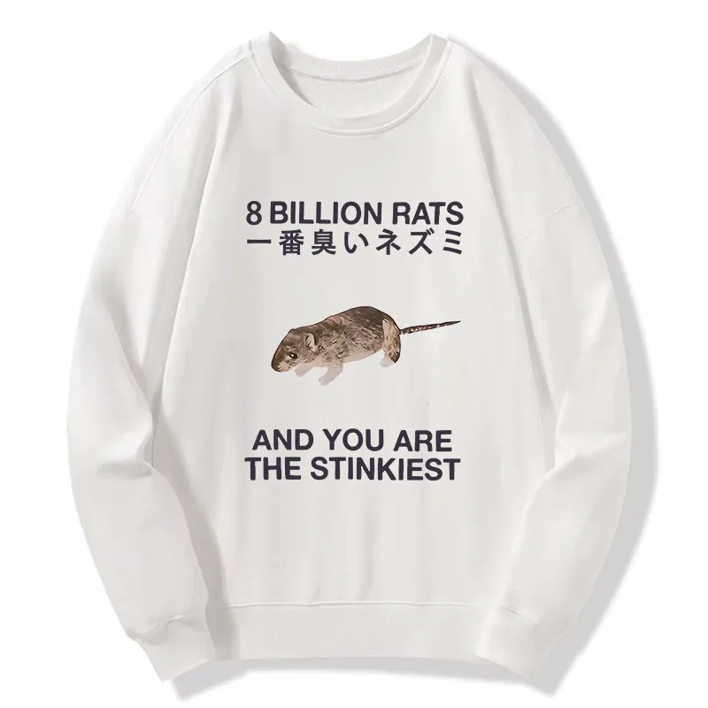 Tokyo-Tiger World's Stinkiest Rat Classic Sweatshirt