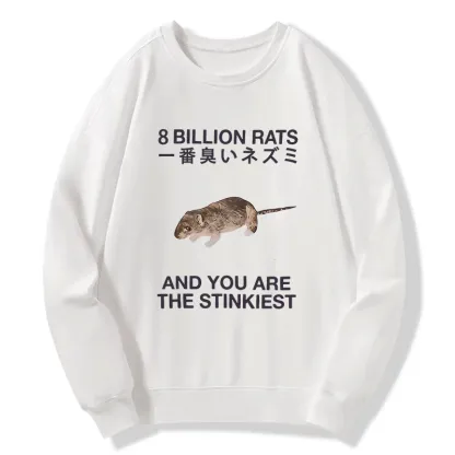 Tokyo-Tiger World's Stinkiest Rat Classic Sweatshirt