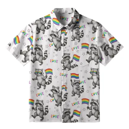 Tokyo-Tiger I Raid Pride Parades Too Button-up Shirt