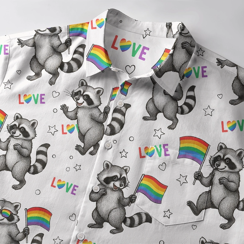 Tokyo-Tiger I Raid Pride Parades Too Button-up Shirt