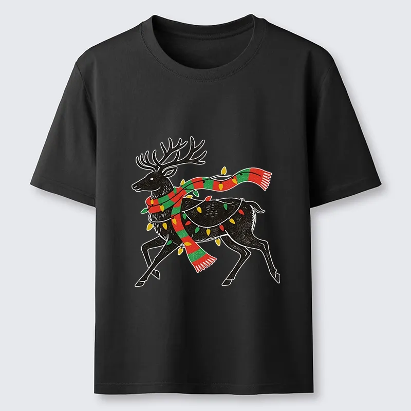 Tokyo-Tiger Christmas Light Reindeer Classic T-Shirt