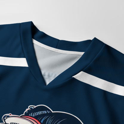 Tokyo-Tiger Skeleton Sun Kimono Long-Sleeve Hockey Jersey