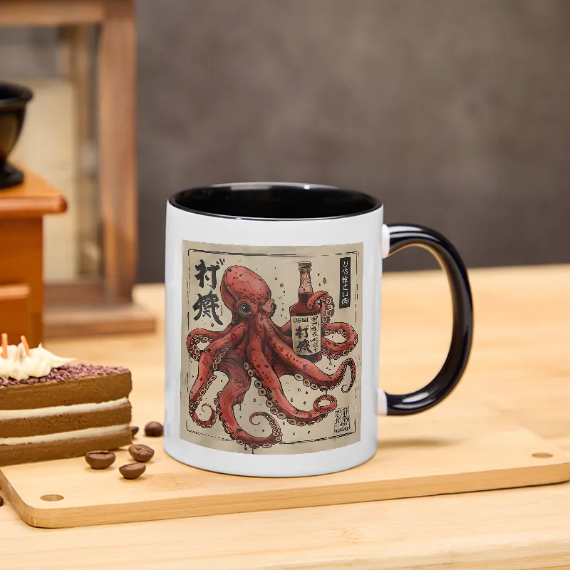Tokyo-Tiger Osaka Saké Octopus Mug