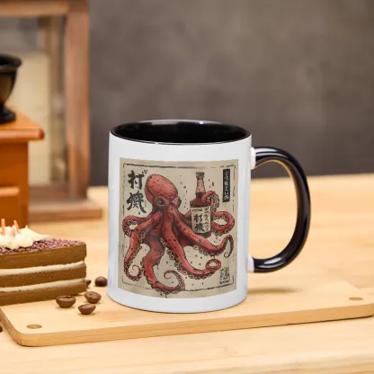 Tokyo-Tiger Osaka Saké Octopus Mug