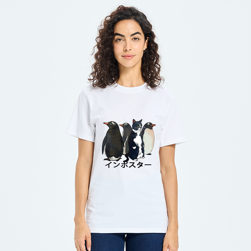 Tokyo-Tiger Imposter Among Penguins Classic T-Shirt