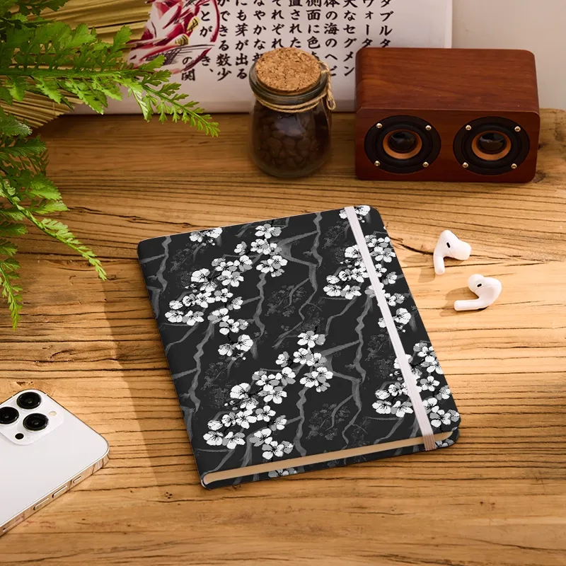 Tokyo-Tiger Sakura With Branches Notebook