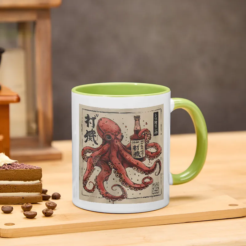 Tokyo-Tiger Osaka Saké Octopus Mug