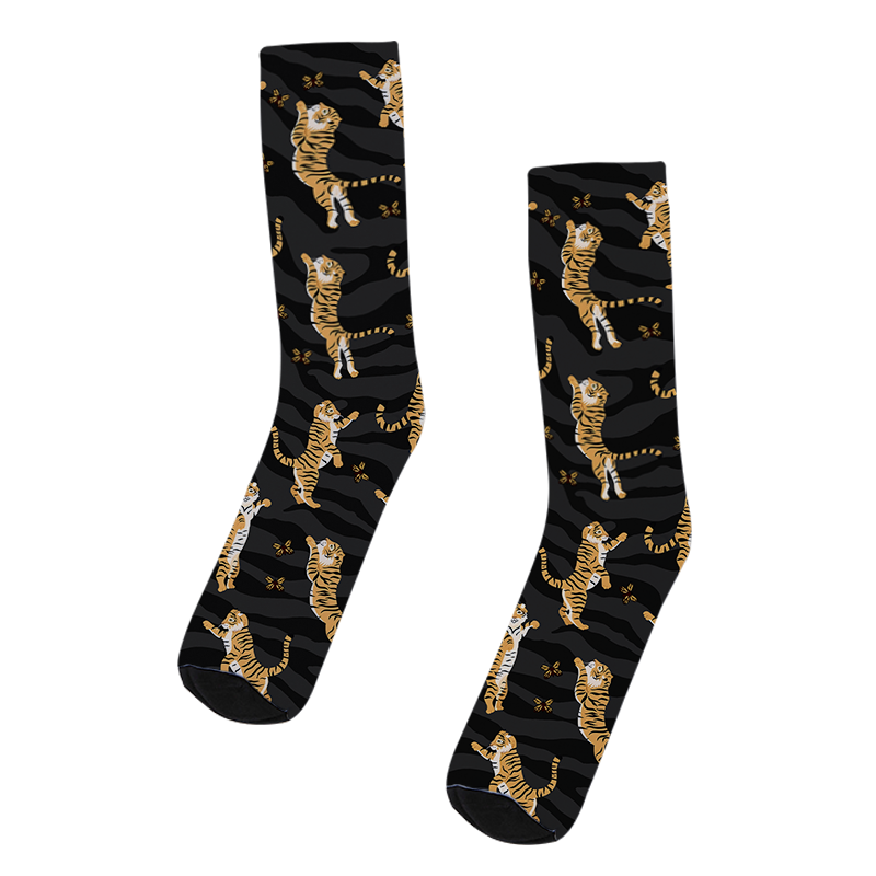 Tokyo-Tiger Playful Tiger Socks
