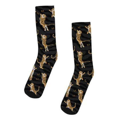 Tokyo-Tiger Playful Tiger Socks