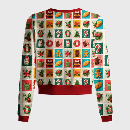 Tokyo-Tiger Gingerbread & Joy Women's Lightweight Cardigan